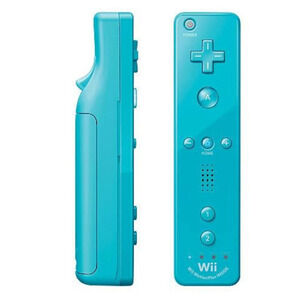 Official Nintendo Wii Remote Plus Blue - Motion Plus Built-In Wii WiiU Original
